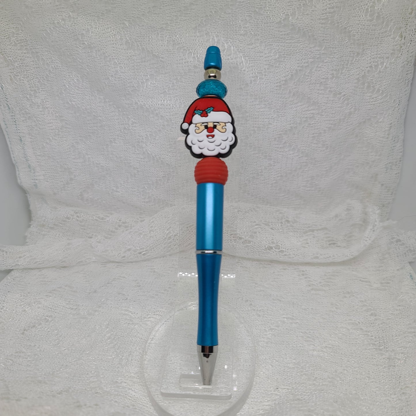 Santa Beaded Pen